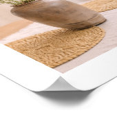 Frame Ready Art Baby’s Breath Neutral Farmhouse Poster (Ecke)