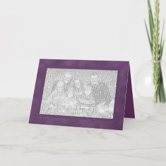 Frame Template Card - Smokey Magenta Karte