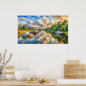 Frame-TV-Design Poster (Küche)