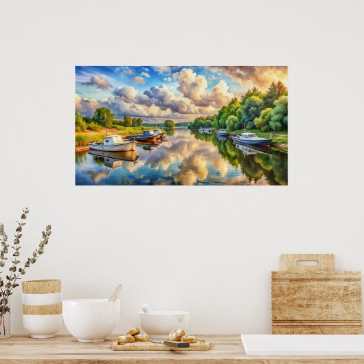 Frame-TV-Design Poster (Küche)