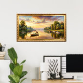 Frame-TV-Design Poster (Heimbüro)