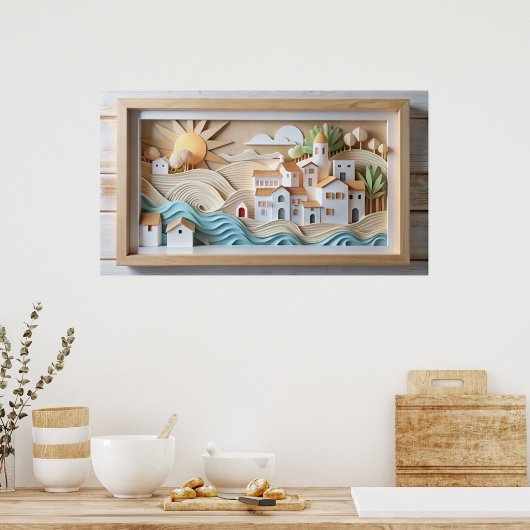 Frame-TV-Design Poster (Küche)