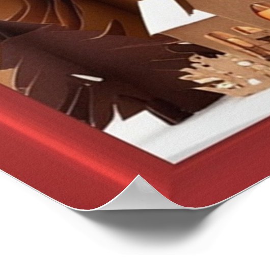 Frame TV LG Poster (Ecke)