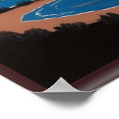 Frame TV LG Poster (Ecke)