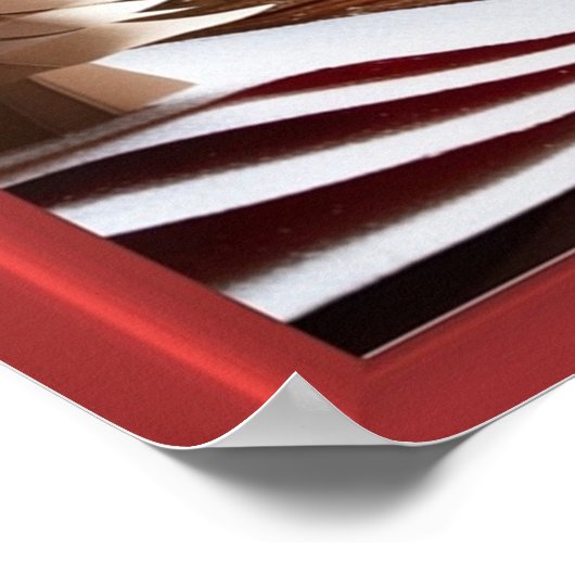 Frame TV LG Poster (Ecke)