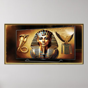 Frame TV Pharaonic Poster