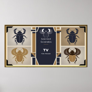 Frame TV Pharaonic Poster