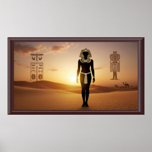 Frame TV Pharaonic Poster