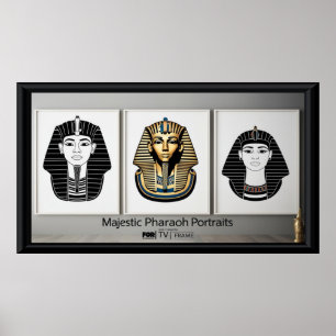 Frame TV Pharaonic Poster