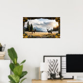 Frame TV Samsung Poster (Heimbüro)