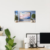 Frame TV Samsung Poster (Heimbüro)