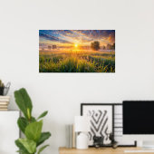 Frame TV Samsung Poster (Heimbüro)