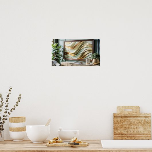 Frame TV Samsung Poster (Küche)