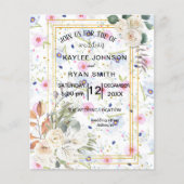 Frame Wedding Flyer (Vorne)