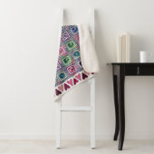 Framed Hearts Patchwork Fleece-Decke Sherpadecke (Beispiel)