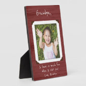 Framed Photo Plaque for Grandma / Grandpa Fotoplatte (Seite)