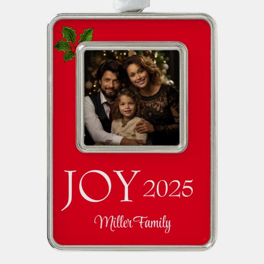 Framed Photo  Rahmen-Ornament Silber (Vorderseite)