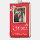 Framed Photo  Rahmen-Ornament Silber (Links)