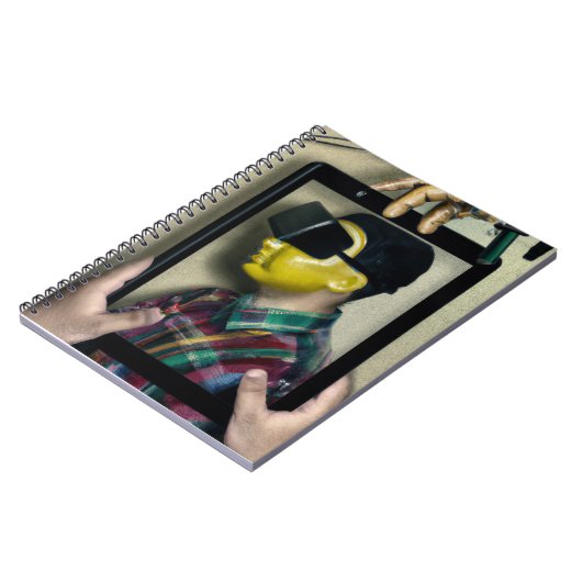 Framed Reality/Digital Art Journal Notizblock (Linke Seite)