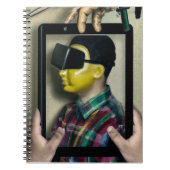 Framed Reality/Digital Art Journal Notizblock (Vorderseite)