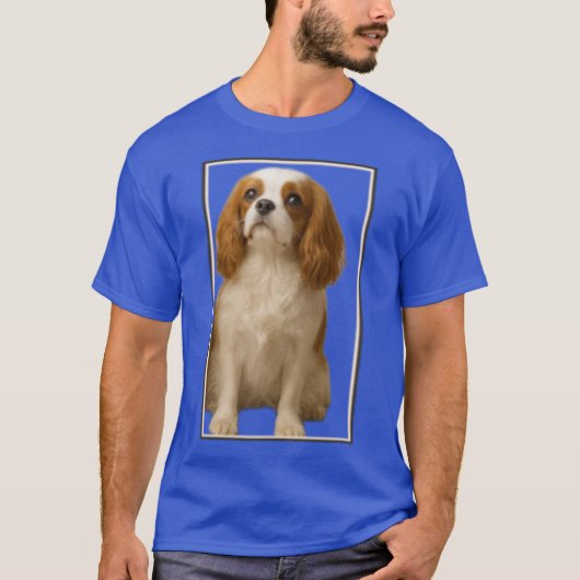 Framed Spaniel family T-Shirt (Vorderseite)