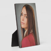 Frameless Custom Foto Tabletop Easel Back Fotoplatte (Seite)