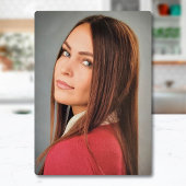 Frameless Custom Foto Tabletop Easel Back Fotoplatte