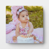 Frameless Easel Back Foto Plaque Fotoplatte (Vorderseite)