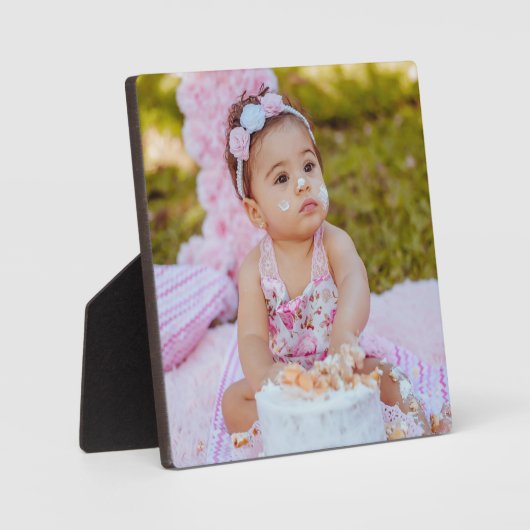 Frameless Easel Back Foto Plaque Fotoplatte (Vorderseite)