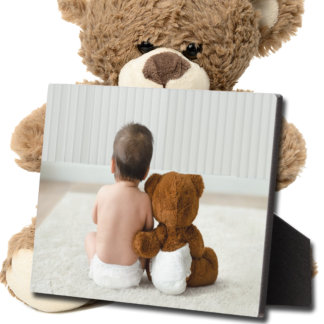 Frameless Foto Tabletop Easel Zurück Plaque Fotoplatte