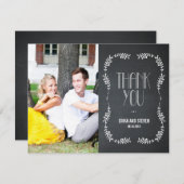 Framing-Blätter Hochzeitskartentafel Dankeskarte (Vorne/Hinten)