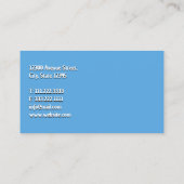 Framing-Unternehmer Visitenkarte (Rückseite)