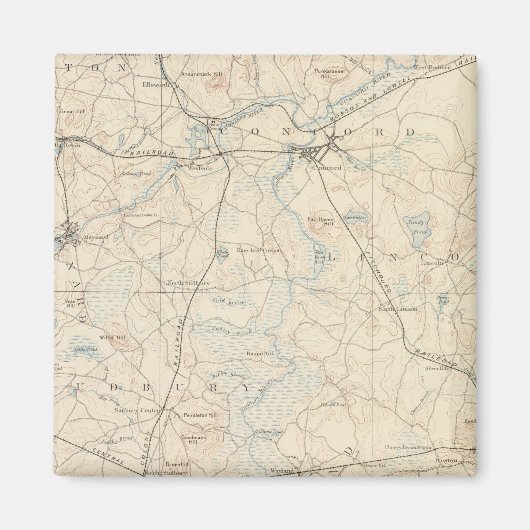 Framingham, Massachusetts Magnet (Vorne)