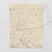 Framingham, Massachusetts Postkarte (Vorderseite)