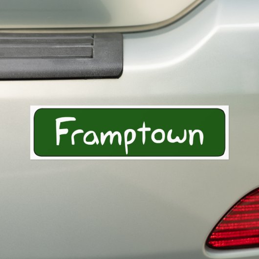 Framptown Autoaufkleber (Auf Auto)