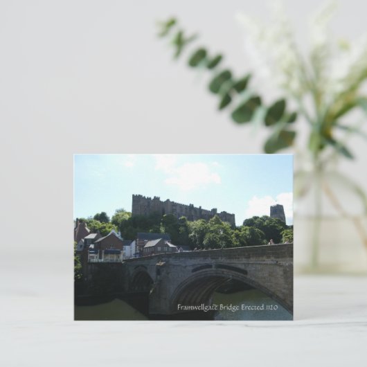 Framwelgate Bridge Postkarte (Stehend Vorderseite)