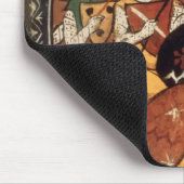 Franc 9084 f.20v: Ritter zu Pferd Mousepad (Ecke)