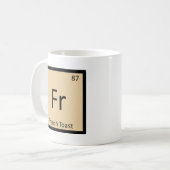 Franc - Französischer Kaffeetasse (Vorderseite Links)