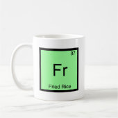 Franc - Gebratener Reis-lustiges Kaffeetasse (Links)