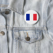 Française - Flagge Frankreichs Button (Beispiel)