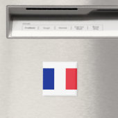 Française - Flagge Frankreichs Magnet (In Situ (Geschirrspüler))