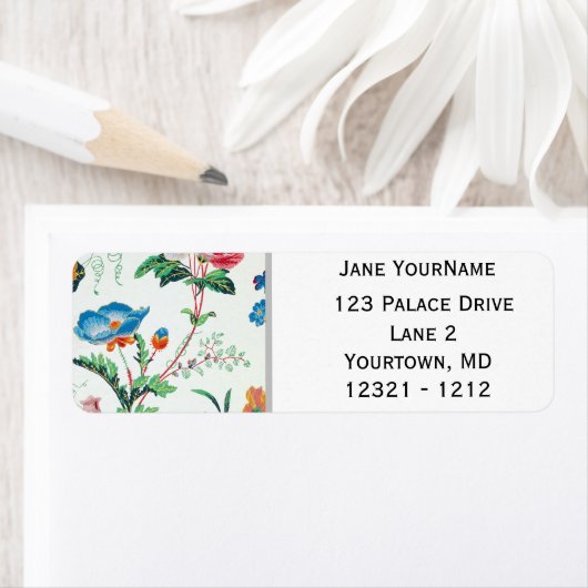 France 1830 Floral Antique Wallpaper (Insitu)