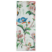 France 1830 Floral Antique Wallpaper Geschenktüte Für Weinflaschen (Vorderseite)