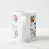 France 1830 Floral Antique Wallpaper Jumbo-Tasse (Rückseite)