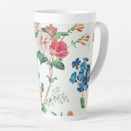 France 1830 Floral Antique Wallpaper Milchtasse