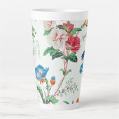 France 1830 Floral Antique Wallpaper Milchtasse (Vorderseite)