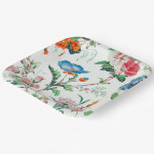 France 1830 Floral Antique Wallpaper Pappteller (Gewinkelt)