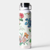 France 1830 Floral Antique Wallpaper Trinkflasche (Rückseite)