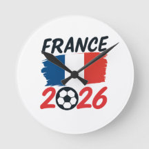 France 2026 Soccer Fan Design Flag Colors