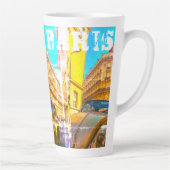 France Architecture French Street Old Car Paris Milchtasse (Rechts)